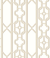 Scalamandre SC 0003WP88582D TOFFEE JOANNA FRET WALLPAPER - Eade's Wallpaper
