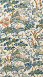 Scalamandre SC 0003WP88588 PEACOCK ON SAND KELMESCOTT WALLPAPER - Eade's Wallpaper