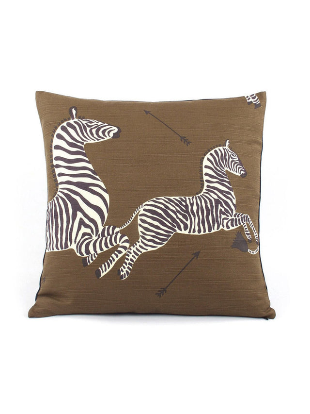 Scalamandre SC 0003ZEBRAPILL ZEBRAS PILLOW - Pillow Collecti