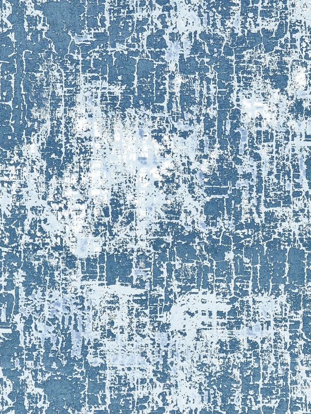 Scalamandre SC 000416617 NIGHTFALL TESORO PRINTED VELVET Fabric - Eade's Wallpaper