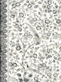 Scalamandre SC 000416625 TRUFFLE ANISSA PRINT Fabric - Eade's Wallpaper