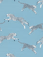 Scalamandre SC 000416634 CLOUD NINE LEAPING CHEETAH COTTON PRINT Fabric - Eade's Wallpaper
