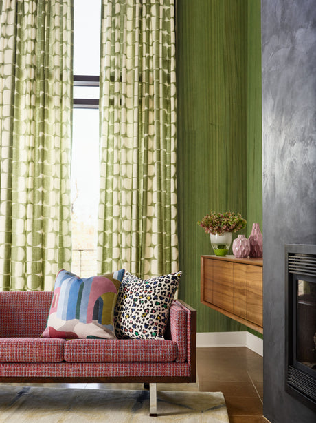 Scalamandre SC 000416636 BASIL RIFT LINEN PRINT Fabric - Eade's Wallpaper