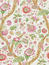 Scalamandre SC 000416647 GARDEN FLEURS TROPICALES Fabric - Eade's Wallpaper