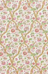 Scalamandre SC 000416647 GARDEN FLEURS TROPICALES Fabric - Eade's Wallpaper