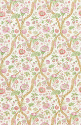 Scalamandre SC 000416647 GARDEN FLEURS TROPICALES Fabric - Eade's Wallpaper