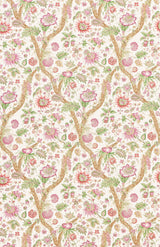 Scalamandre SC 000416647 GARDEN FLEURS TROPICALES Fabric - Eade's Wallpaper