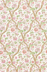 Scalamandre SC 000416647 GARDEN FLEURS TROPICALES Fabric - Eade's Wallpaper
