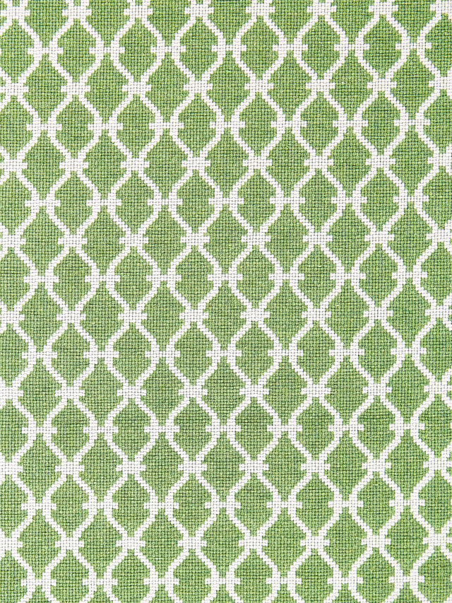 Scalamandre SC 000427009 JADE TRELLIS WEAVE Fabric - Eade's Wallpaper
