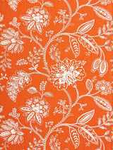 Scalamandre SC 000427011 MANDARIN KAVERI VINE Fabric - Eade's Wallpaper