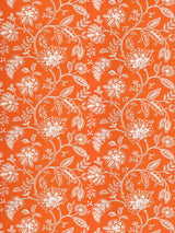 Scalamandre SC 000427011 MANDARIN KAVERI VINE Fabric - Eade's Wallpaper