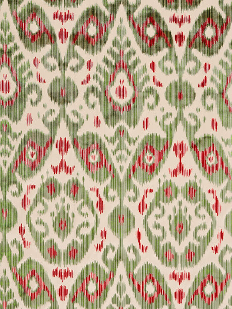 Scalamandre SC 000427015 SPRING GREEN TASHKENT VELVET Fabric - Eade's Wallpaper