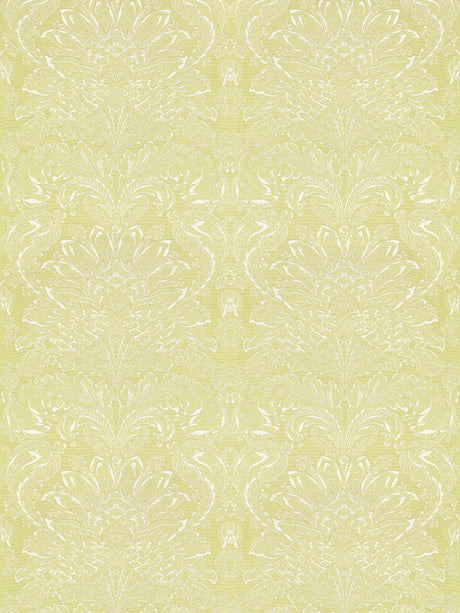 Scalamandre SC 000427081 PERIDOT CARLOTTA DAMASK Fabric - Eade's Wallpaper