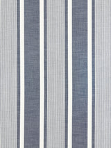 Scalamandre SC 000427111 DENIM WELLFLEET STRIPE Fabric - Eade's Wallpaper