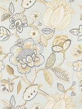 Scalamandre SC 000427126 MINERAL COROMANDEL EMBROIDERY Fabric - Eade's Wallpaper