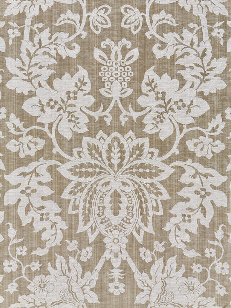 Scalamandre SC 000427136 SMOKE METALLINE DAMASK Fabric - Eade's Wallpaper