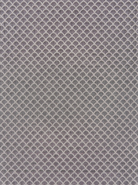 Scalamandre SC 000427137 SMOKE SCALLOP WEAVE Fabric - Eade's Wallpaper