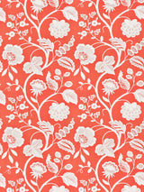 Scalamandre SC 000427151 CORAL KENSINGTON EMBROIDERY Fabric - Eade's Wallpaper