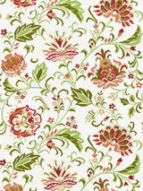 Scalamandre SC 000427173 BLOSSOM DELPHINE EMBROIDERY Fabric - Eade's Wallpaper