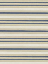 Scalamandre SC 000427188 INDIGO SANTORINI STRIPE Fabric - Eade's Wallpaper