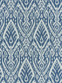Scalamandre SC 000427196 INDIGO BORNEO IKAT Fabric - Eade's Wallpaper