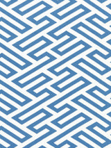 Scalamandre SC 000427218 PORCELAIN CANTON FRET APPLIQUE Fabric - Eade's Wallpaper