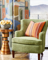 Scalamandre SC 000427253 SUMMER CITRUS NILE STRIPE Fabric - Eade's Wallpaper