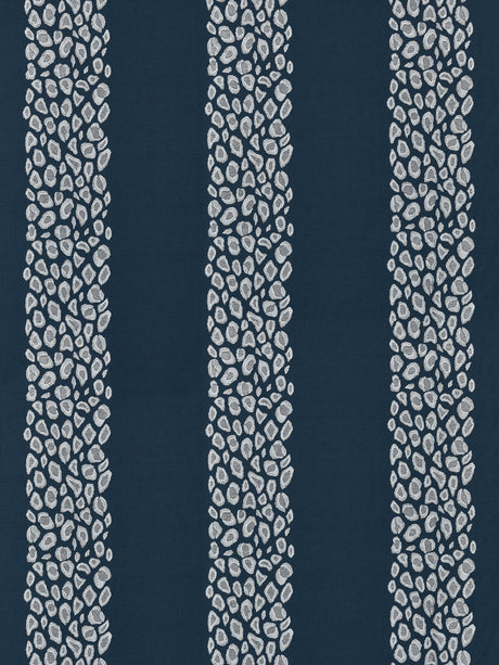 Scalamandre SC 000427255 MIDNIGHT CATWALK EMBROIDERY Fabric - Eade's Wallpaper