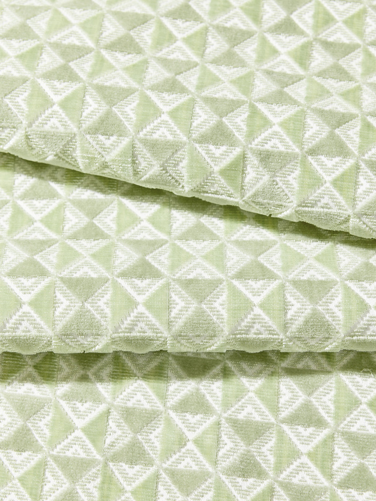 Scalamandre SC 000427324 PISTACHIO PARLOR VELVET Fabric - Eade's Wallpaper