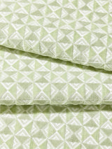 Scalamandre SC 000427324 PISTACHIO PARLOR VELVET Fabric - Eade's Wallpaper