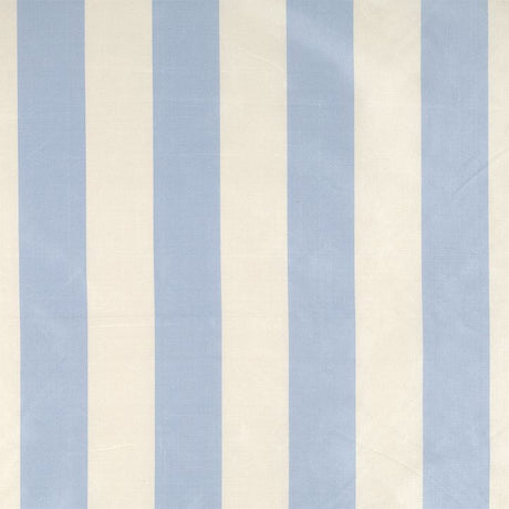Scalamandre SC 000436196MM BLUE & CREAM CORNWALL STRIPE Fabric - Eade's Wallpaper