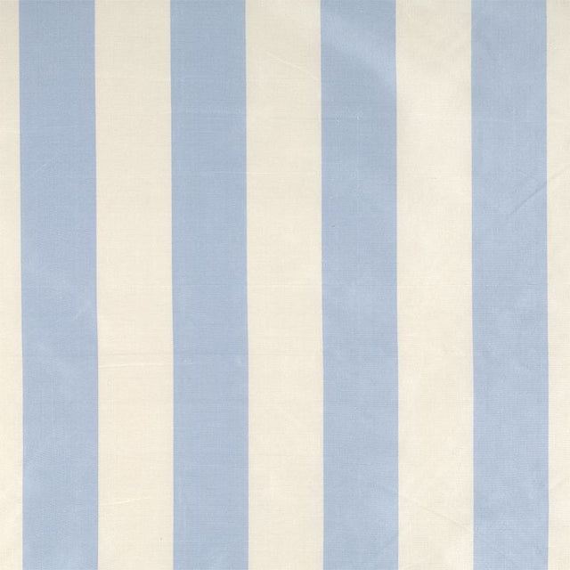 Scalamandre SC 000436196MM BLUE & CREAM CORNWALL STRIPE Fabric - Eade's Wallpaper