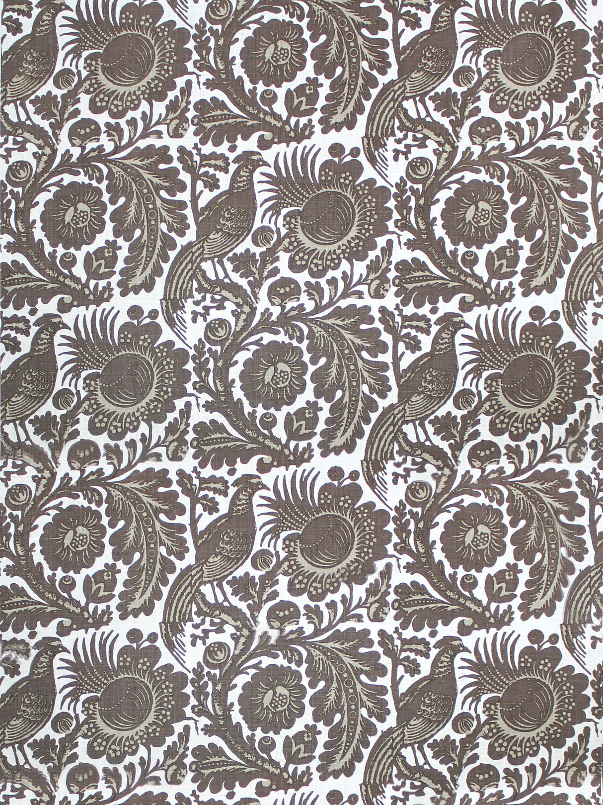 Scalamandre SC 00046218M TAUPE RESIST PRINT Fabric - Eade's Wallpaper