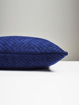 Scalamandre SC 0004MEANPILL MEANDER VELVET OUTDOOR PILLOW - 