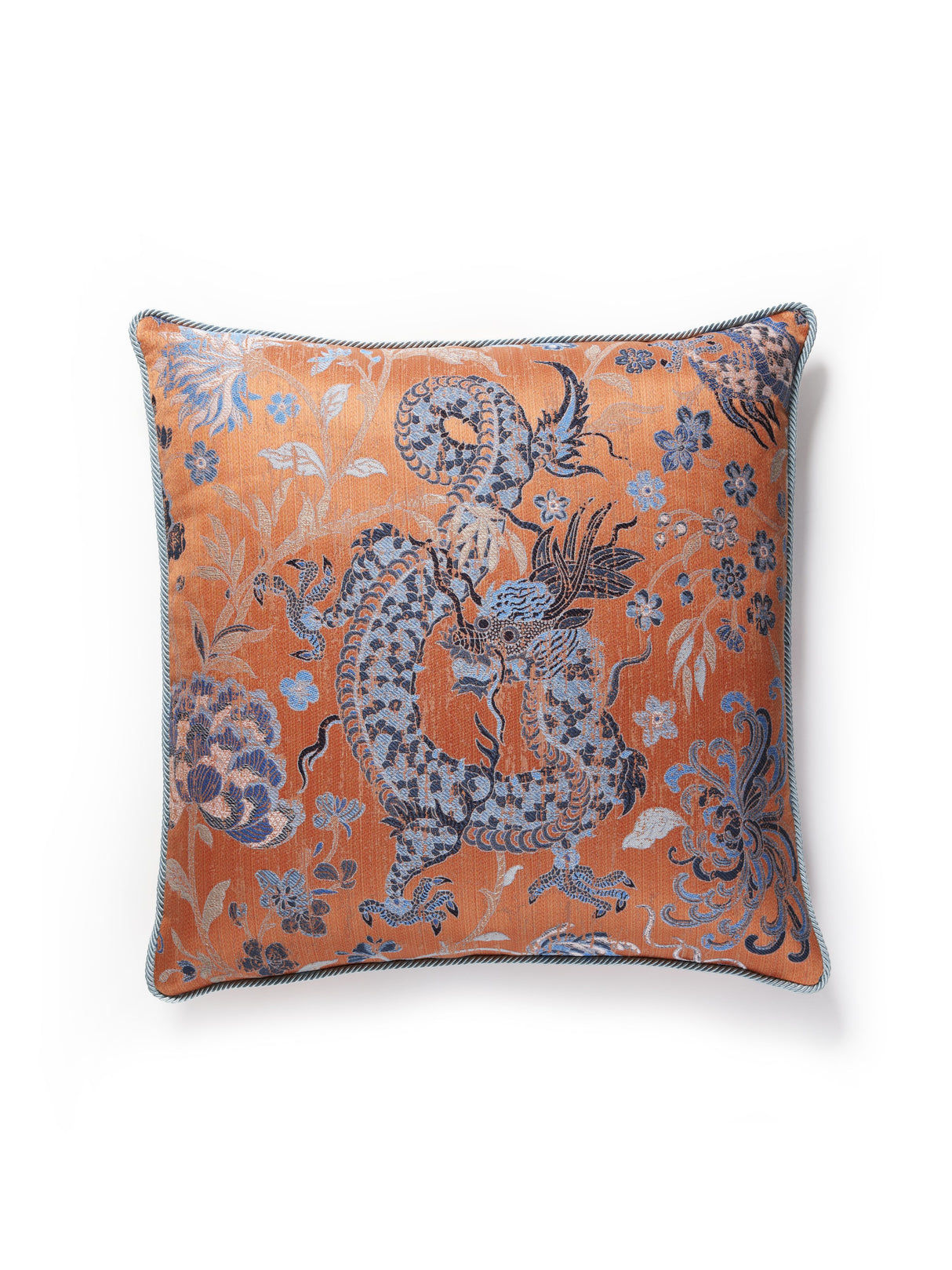 Scalamandre SC 0004SDDC27327 DRAGON TABLEAU PILLOW - Pillow 