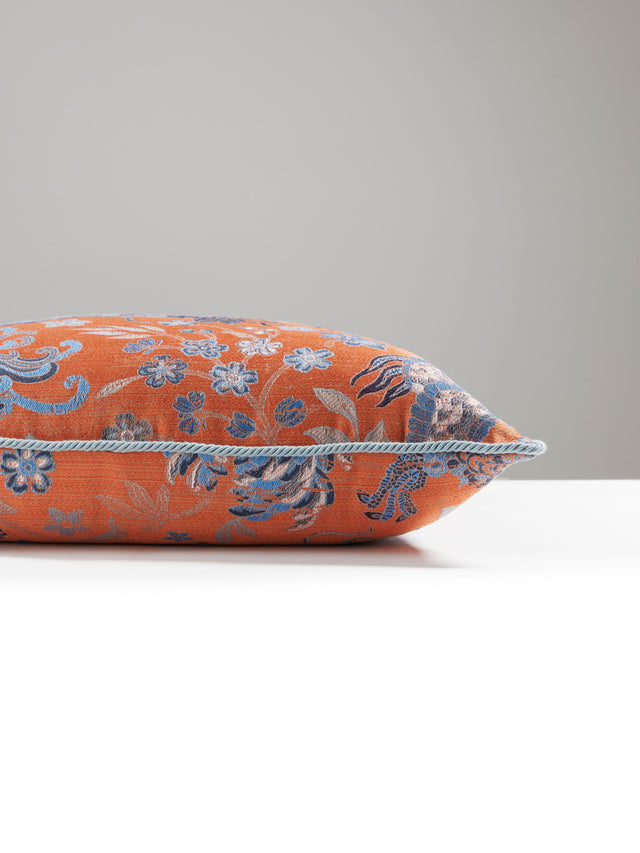 Scalamandre SC 0004SDDC27327 DRAGON TABLEAU PILLOW - Pillow 