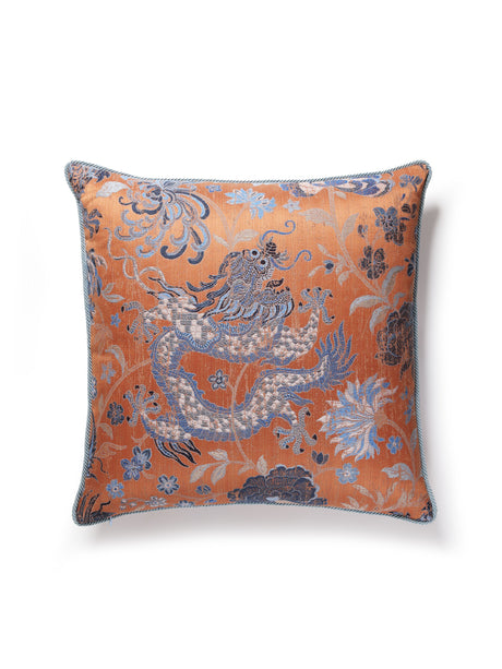Scalamandre SC 0004SDDC27327 DRAGON TABLEAU PILLOW - Pillow 