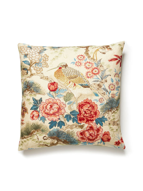 Scalamandre SC 0004SDDK16601 SHENYANG LINEN PRINT PILLOW - P