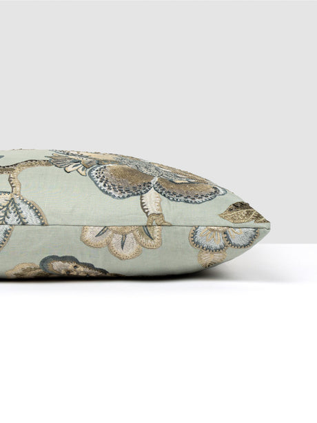 Scalamandre SC 0004SDDK27126 COROMANDEL EMBROIDERY PILLOW - 