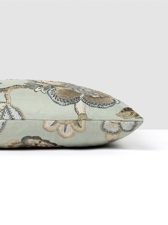 Scalamandre SC 0004SDDK27126 COROMANDEL EMBROIDERY PILLOW - 