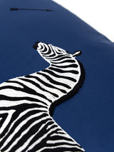 Scalamandre SC 0004SDDS16496 ZEBRAS EMBROIDERED PILLOW - Pil