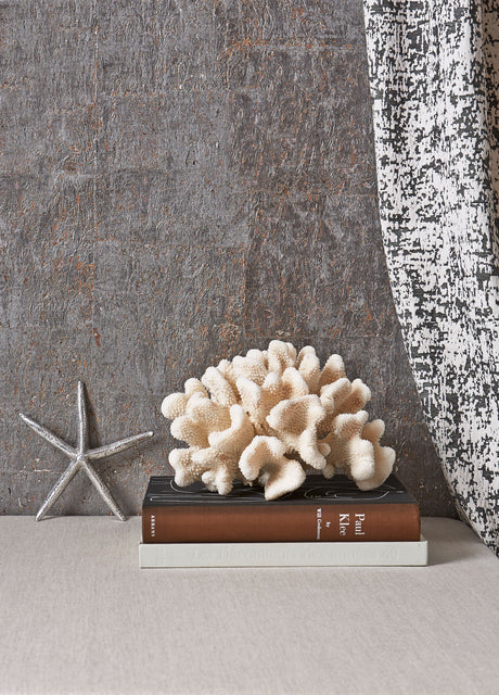 Scalamandre SC 0004WP88336 GRAPHITE METAL CORK WALLPAPER - Eade's Wallpaper