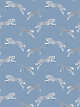 Scalamandre SC 0004WP88449 CLOUD NINE LEAPING CHEETAH WALLPAPER - Eade's Wallpaper