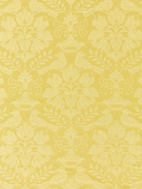 Scalamandre SC 00051098MM BUTTERSCOTCH LOVE BIRD Fabric - Eade's Wallpaper