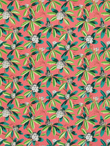 Scalamandre SC 000516454M FLAMINGO RHODODENDRON - OUTDOOR Fabric - Eade's Wallpaper