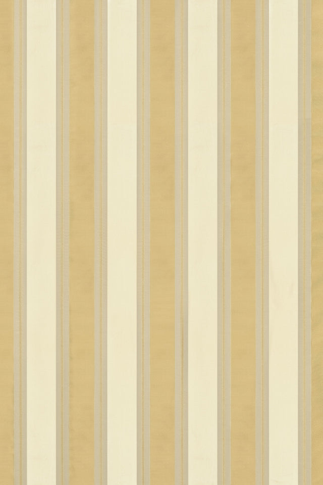Scalamandre SC 000520276M CHAMPAGNE & ANTIQUE GOLD FEDERAL STRIPE Fabric - Eade's Wallpaper