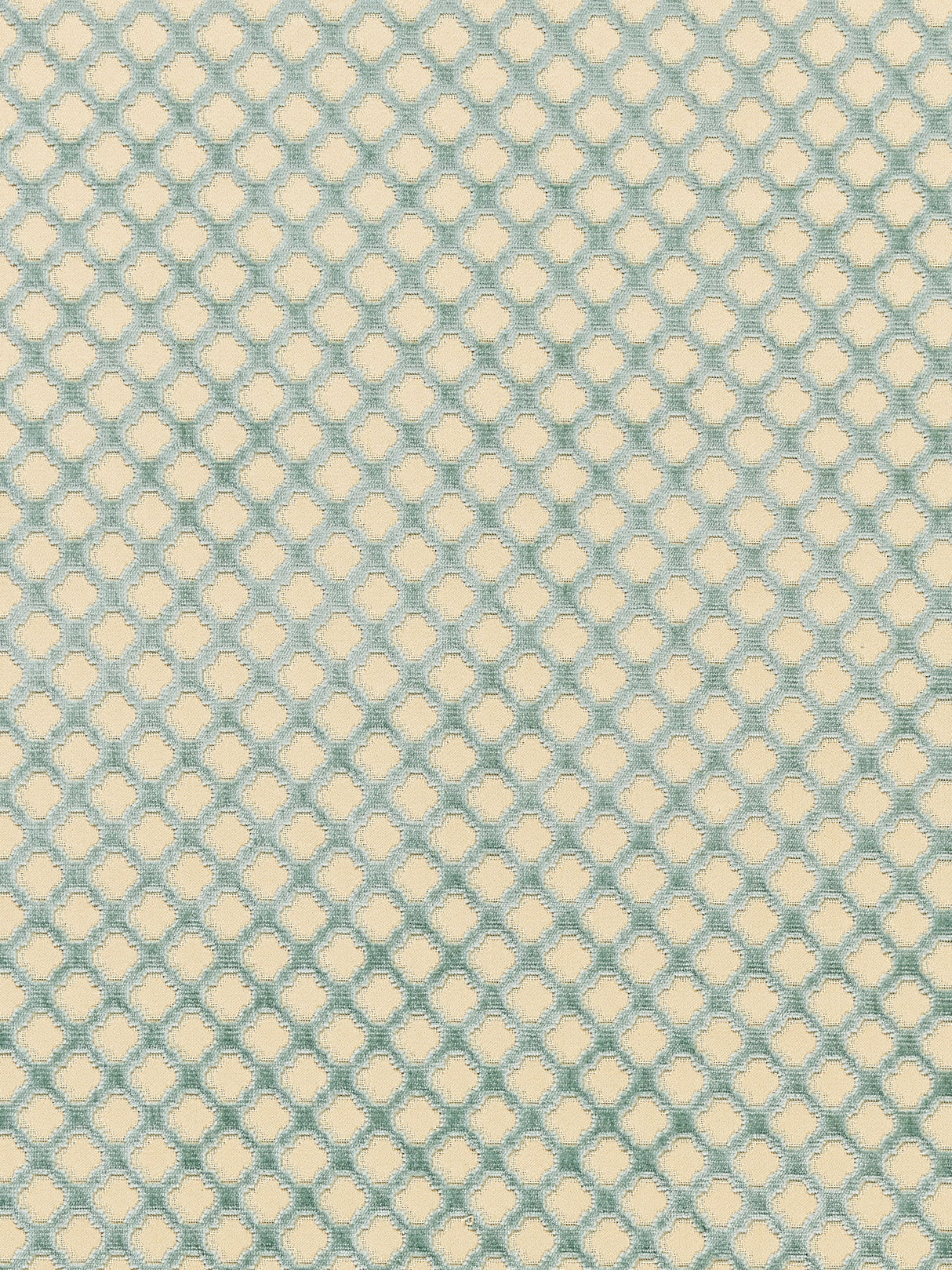 Scalamandre SC 000526692 BLUE ON BEIGE POMFRET - SILK Fabric - Eade's Wallpaper
