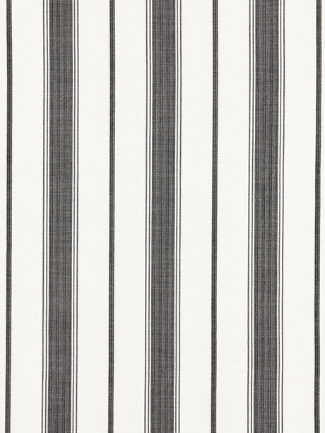Scalamandre SC 000527110 CARBON SCONSET STRIPE Fabric - Eade's Wallpaper