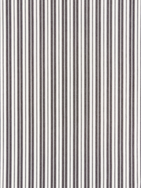 Scalamandre SC 000527115 CHARCOAL DEVON TICKING STRIPE Fabric - Eade's Wallpaper