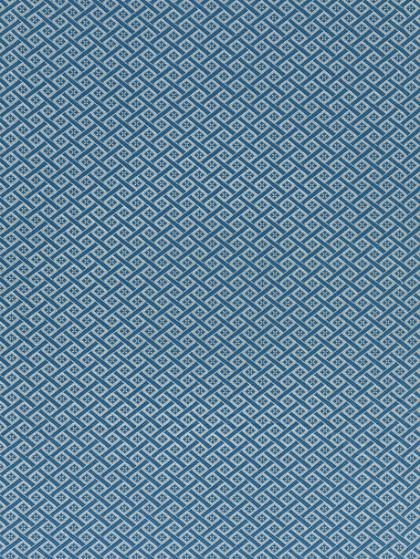 Scalamandre SC 000527223 BLUEBELL DIAMANTE MATELASSE Fabric - Eade's Wallpaper